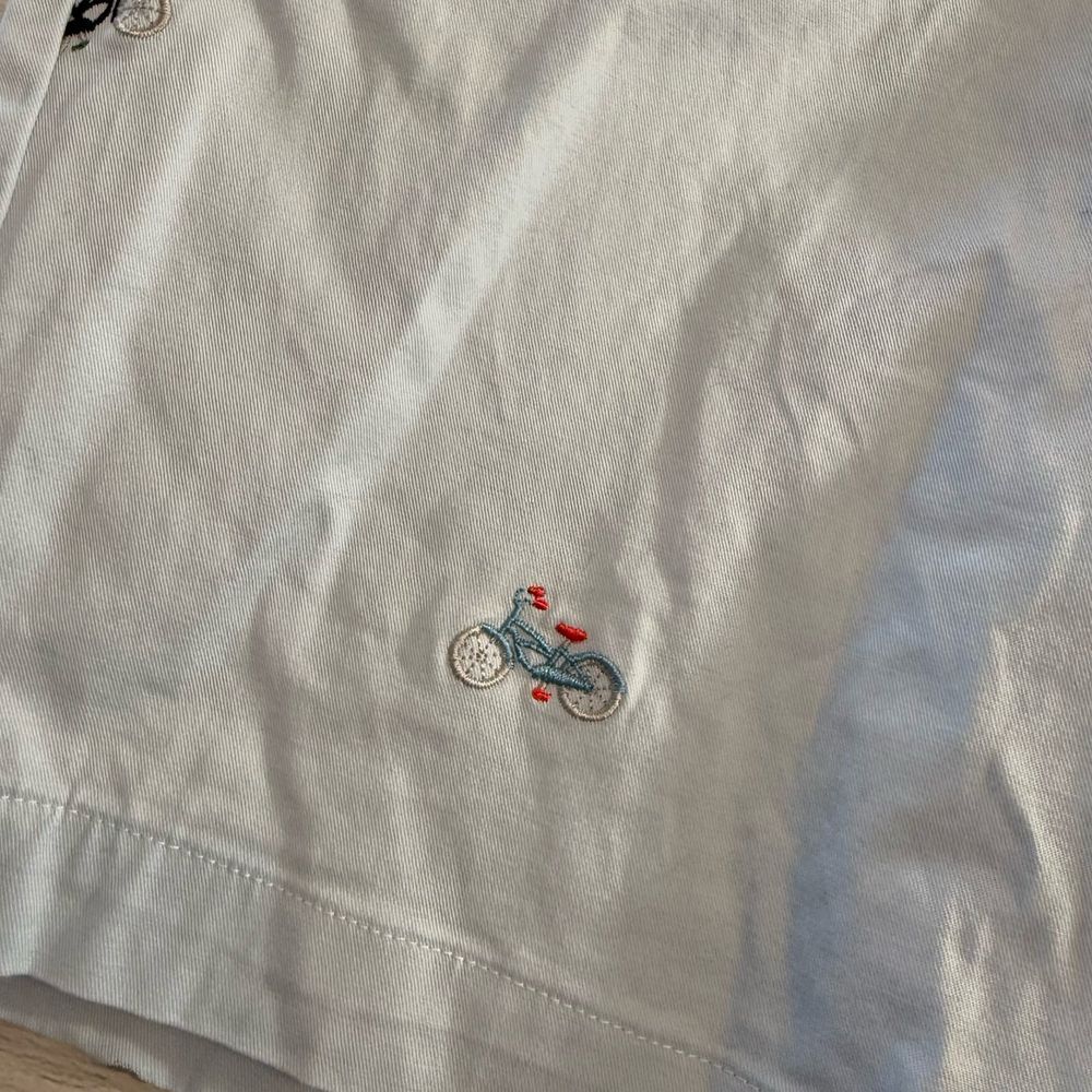 Classic Prep boys bicycle‎ embroidered shorts size 14 - Picture 2 of 6